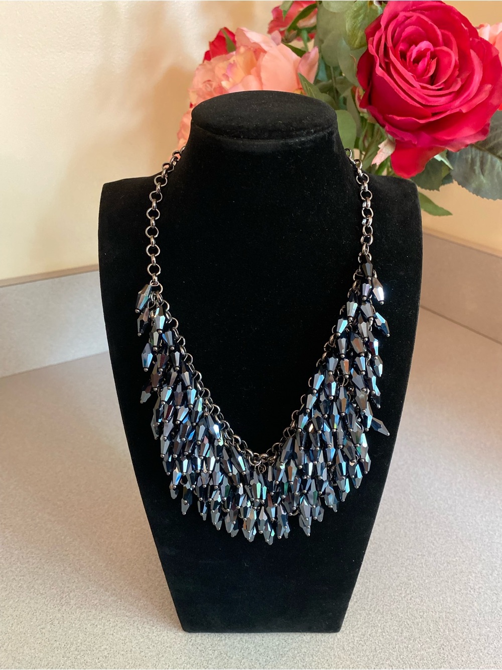 Necklace Beaded Fringe